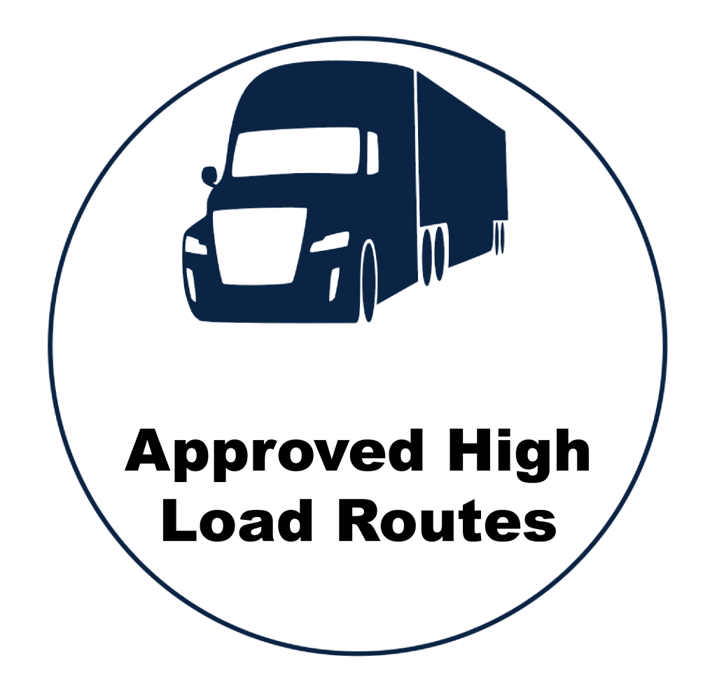 Approved High Load Routes Map