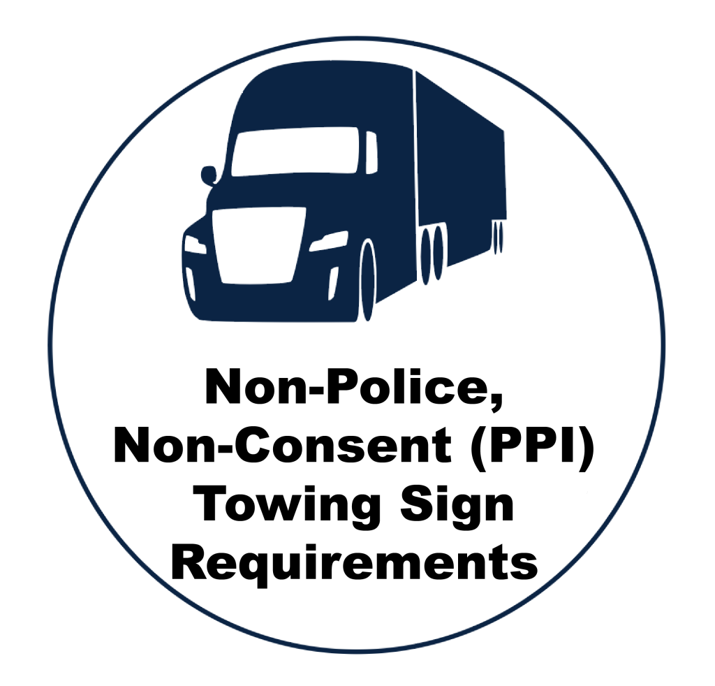 Link to PPI Towing Sign Requirements
